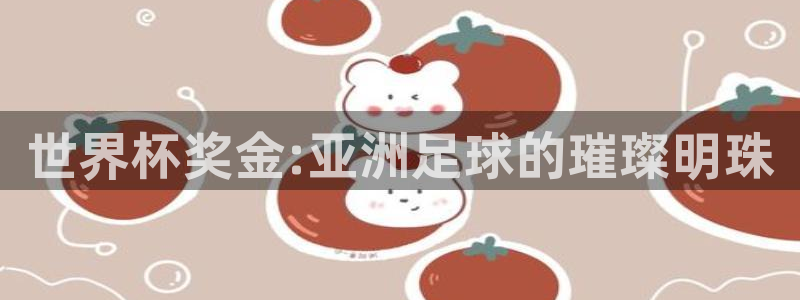 2026世界杯赛程表完整版:世界杯奖金:亚洲足球的璀璨明珠